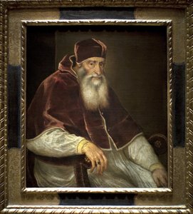 Papa Paulo III (Alessandro Farnese de Tiziano Vecelli
