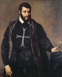 Retrato de um cavaleiro da Ordem de Malta