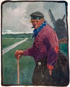 Um Volendamer, século XIX, 1914-1915 de Tom Browne