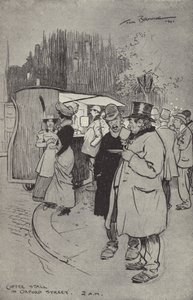Coffee Stall em Oxford Street, 2h de Tom Browne