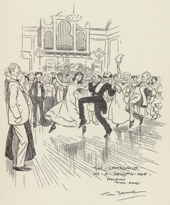 A caminhada do bolo em um Shilling Hop, câmara municipal de Holborn de Tom Browne