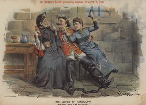 The Loves of Randoplh (cor litho) de Tom Merry