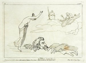 (2) Ilíada de Flaxman, 1793, gravada em 1795, 185 x 251 mm