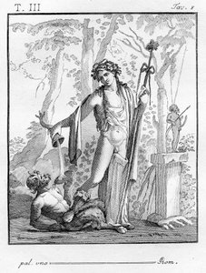 Baco com Tyrsus, 1804