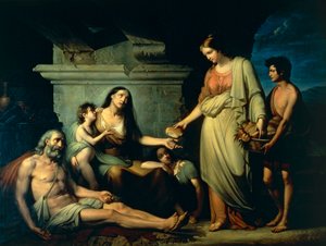 Esmola para indigentes de Tommaso de Vivo