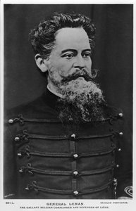 General Leman, o galante comandante belga e defensor de Liège, c1914-c1918