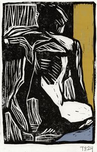 Figura abstrata expressiva