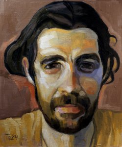 Retrato masculino expressivo de Tore Bahnson