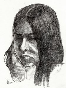 Mulher na Sombra de Tore Bahnson
