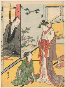 Sene at Te Daifukuya (Daifukuya no Dan), da série Te ``Gotaiheiki Shiraishi Monogatari