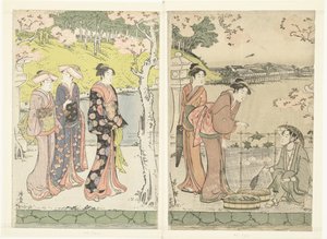 vendedor de tartarugas de Torii Kiyonaga