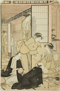 O Oitavo Mês, da série "Doze Meses no Sul (Minami juni ko)" de Torii Kiyonaga