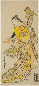 teac e r Dr. Jo Nakamura Saburo Como Keshozaka em alguns lugares (?) de Torii Kiyonobu I