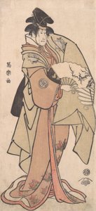 Segawa Kikunojo III em um Papel Não Identificado, 1794-95.