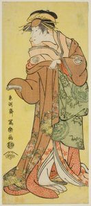 Segawa Kiku no Onna de Toshusai Sharaku
