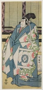 Tea C e r Ichikawa Budozome As Kudo Saemon Suketsune de Toshusai Sharaku