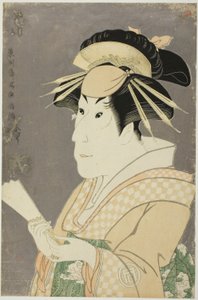Te Ac e r Sanogawa Ichimatsu Bom dia de Toshusai Sharaku