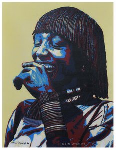 Risos alegres africanos de Tosin Oyeniyi