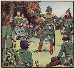 Robin Hood e seus homens alegres de Trelleek