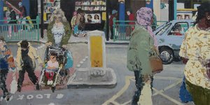 Rua, 2003 (óleo sobre tela) de Trevor Burgess
