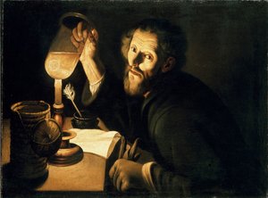 Um médico com uma amostra de urina, c1630-1633