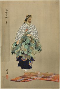 Aoi no Ue, da série "One Hundred No Dramas (Nogaku hyakuban)" de Tsukioka Kogyo