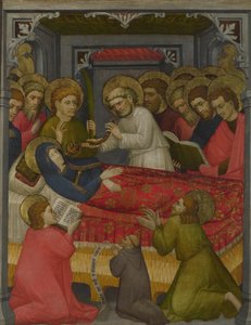 A Morte da Virgem, c.1425 de Tyrolese