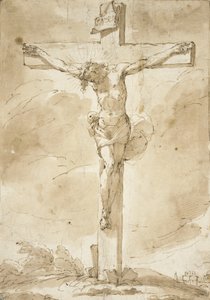 Cristo na cruz de Ubaldo Gandolfi