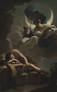 Selene e Endimião de Ubaldo Gandolfi