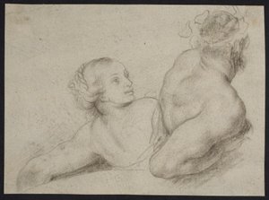 Estudo de figura, de "A História de Maria de Médici" de Ubekendt