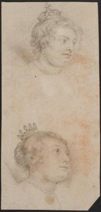 Estudos de figuras, de "A História de Maria de Médici" de Ubekendt