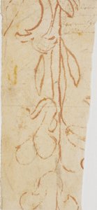 Plantornament (fragmento) de Ubekendt KKSgb7383