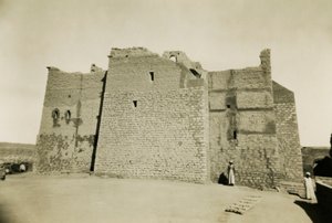 Mosteiro de São Simeão, Assuão, Egito, fotografia de Ugo Monneret de Villard