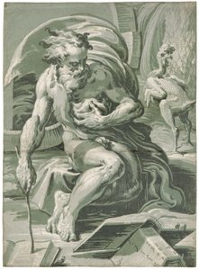 Diógenes, depois de 1527. de Ugo da Carpi