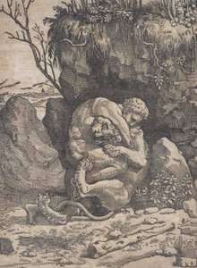 Hércules e o Leão Nemean, ca. 1517-18.
