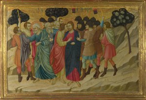 A Traição de Cristo Da Basílica de Santa Croce, Florença, c. 1324-1325