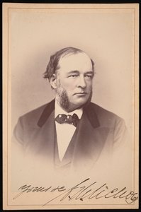 Retrato de Charles Henry Nichols 1820-1889, 1872. de Ulke Bros