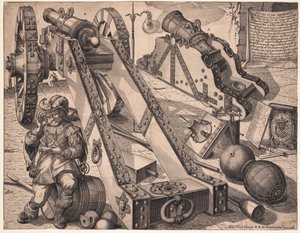 Canhão de Artilharia, 1636 de Ulrich von Cranach