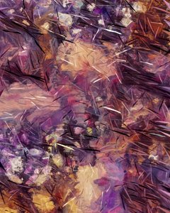 Pinceladas abstratas vibrantes de Uma Gokhale
