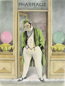 The Pharmacist Homais, Ilustração para 