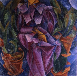 Composição espiral, 1913 de Umberto Boccioni