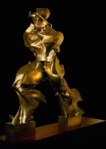 Formas únicas de continuidade no espaço de Umberto Boccioni