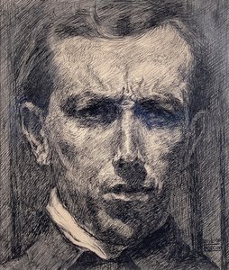 Autorretrato de Umberto Boccioni