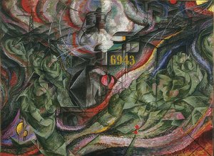 Estados de espírito I: As despedidas. 1911 de Umberto Boccioni