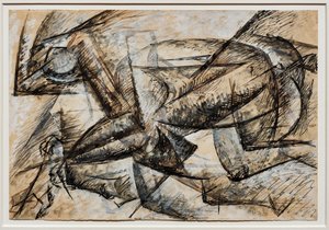 Estudos para o Dinamismo de um Ciclista de Umberto Boccioni