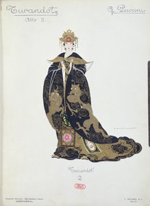 Figurinos para a ópera 