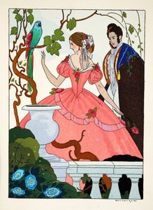 papagaio verde de Umberto Brunelleschi