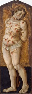 São Sebastião (têmpera na madeira)