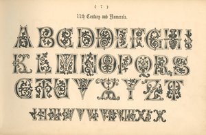 Século 11 e numerais, 1862 de Unbekannt