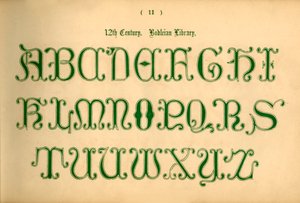 Século XII. Biblioteca Bodleian, 1862 de Unbekannt